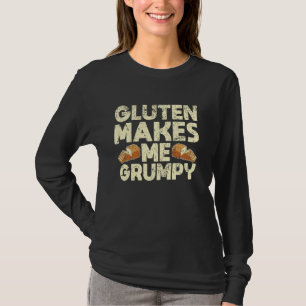 Camiseta Alimentos orgánicos Celiacos Enfermedad Gluten lib