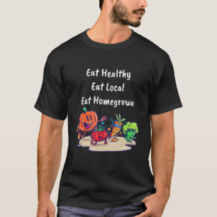 Camiseta Alimentos Orgánicos Propios Para Los Jardines De L