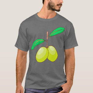 Camiseta Alimentos para aceitunas Vegetarianos