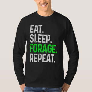 Camiseta Alimentos silvestres para retornar al Forraje del 