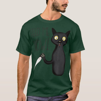 Camiseta Alimétame ahora un gato negro gracioso y moreno co