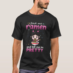 Camiseta Alimétame Ramen y dime que soy Bonito Ramen Lover 