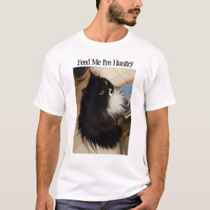 Camiseta Aliméteme que estoy hambriento