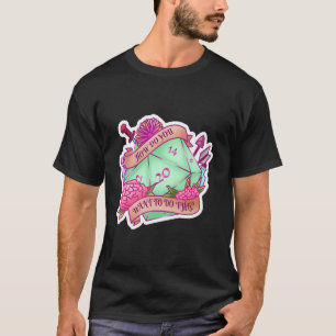 Camiseta Alineación de clases Dice Juego de rol de mazmorra