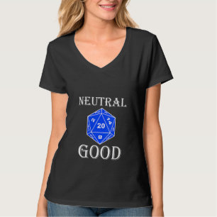 Camiseta Alineación de mujeres Tabletop Juego Neutral Bueno