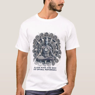 Camiseta Alineación del cuerpo mental: armonización del bie
