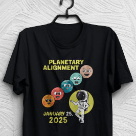 Camiseta Alineación planetaria Sistema solar de enero de 20