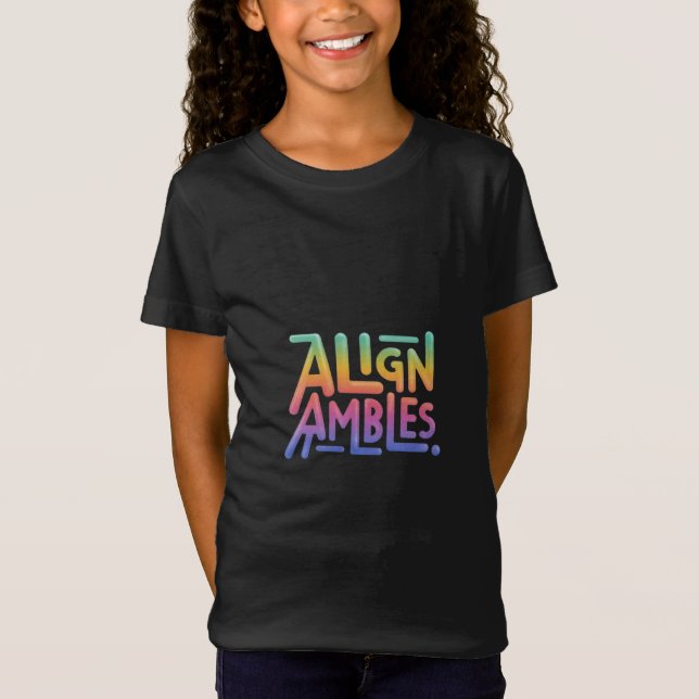 Camiseta Alinear ambles (Anverso)