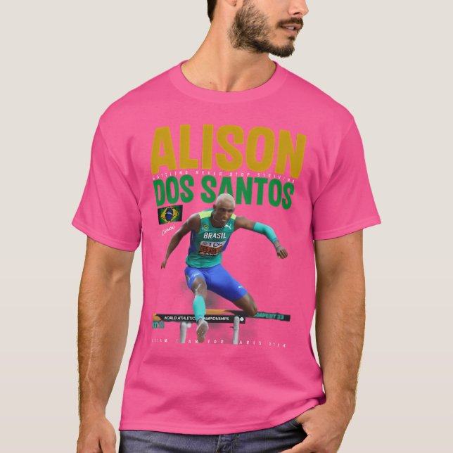 Camiseta Alison Dos Santos (Anverso)