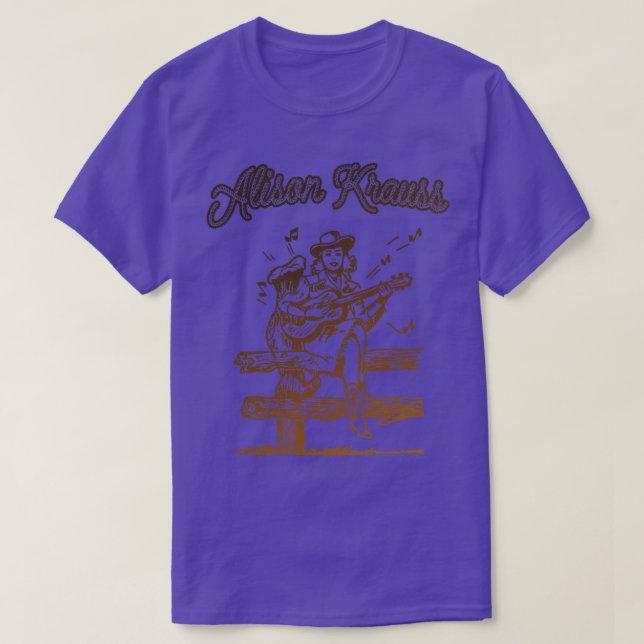 Camiseta Alison Krauss Cowgirl (Diseño del anverso)