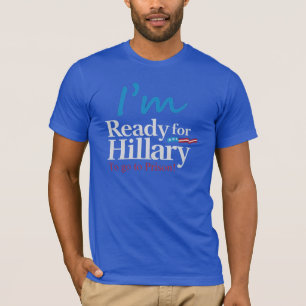 Camiseta Aliste para Hillary…. Para ir a la prisión