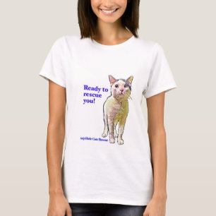 Camiseta Aliste para rescatarle gráfico grande de la