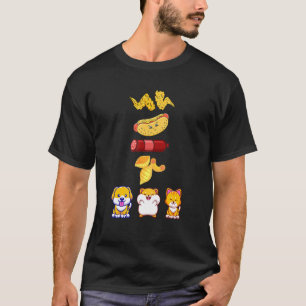 Camiseta Alita De Pollo Alita De Pollo Hotdog Y Bologna Par