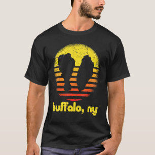 Camiseta Alita de pollo de Búfalo Nueva York Retro Buffalo 