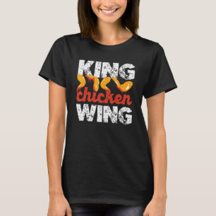 Camiseta Alitas de pollo calientes King Chicken Buffalo Win
