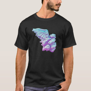 Camiseta Alitas de pollo con estética Dreamy Vaporwave