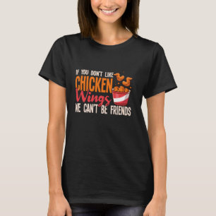 Camiseta Alitas De Pollo Divertidas Mujeres Niños