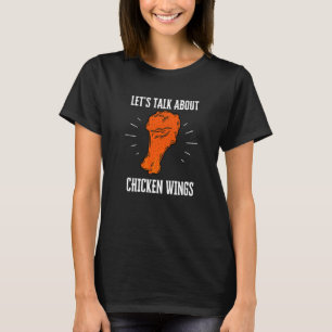 Camiseta Alitas de pollo Pollo frito y nuggets de pollo Bu