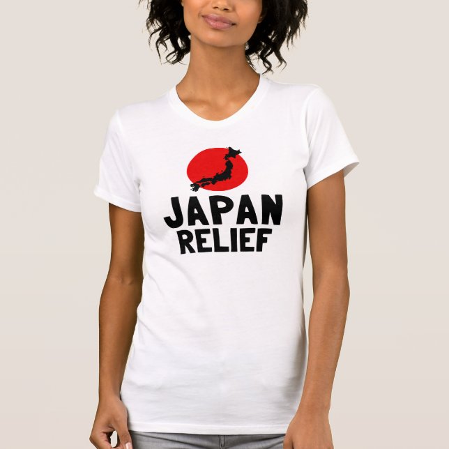 Camiseta ¡Alivio de Japón! (Anverso)
