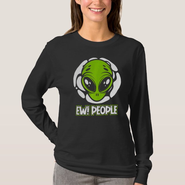 Camiseta Alivio De La Conspiración De Ew People (Anverso)