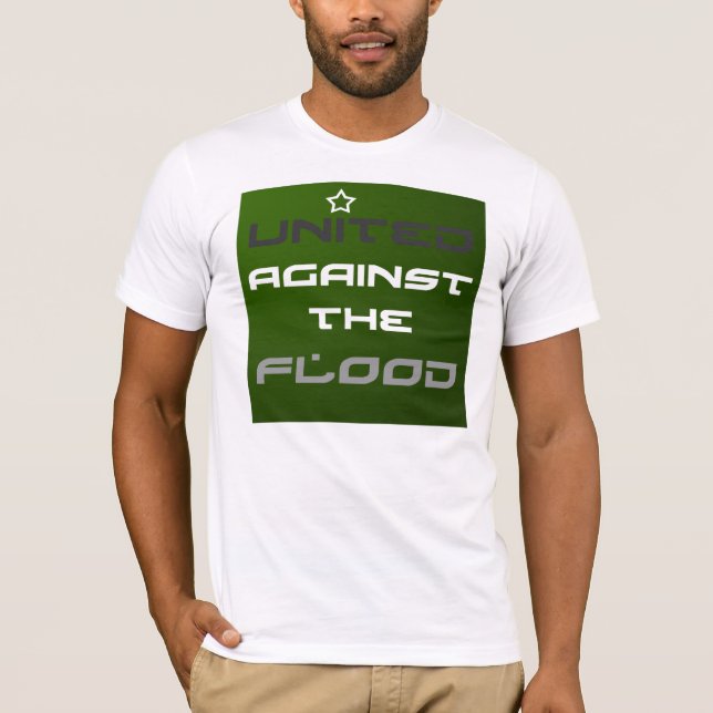 Camiseta Alivio de la inundación de Paquistán - opción (Anverso)