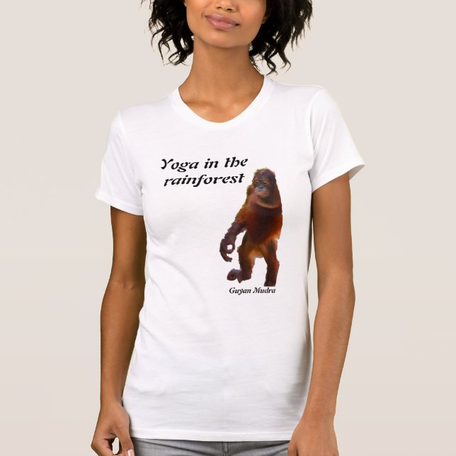 Camiseta Alivio de tensión de Mudra de la yoga (Anverso)