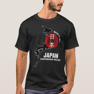 Camiseta Alivio del terremoto de Japón