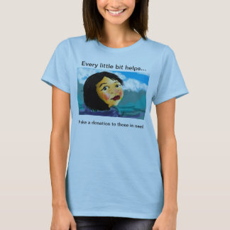 Camiseta Alivio del tsunami de la ayuda
