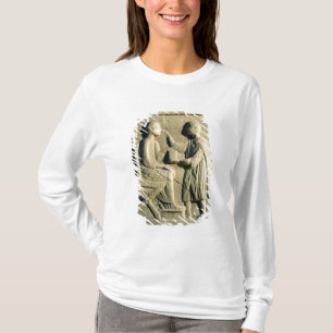 Camiseta Alivio que representa a un oculista que examina a