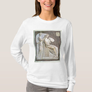 Camiseta Alivio que representa a una mujer en ella toile