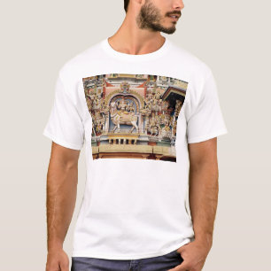Camiseta Alivio que representa el montar a caballo de Shiva