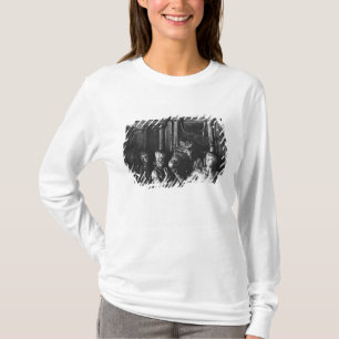 Camiseta Alivio que representa las preparaciones para un