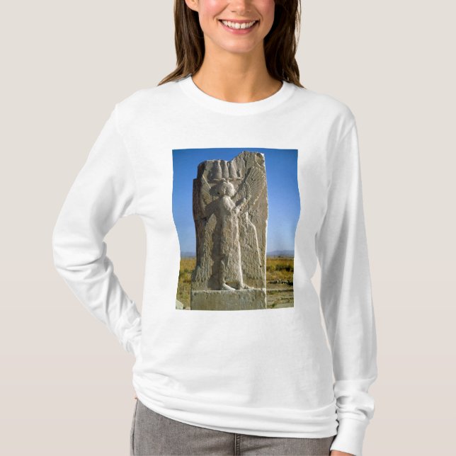 Camiseta Alivio que representa un alcohol de cuatro alas (Anverso)