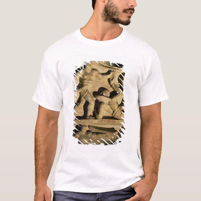 Camiseta Alivio que representa un samnite que derrota un (Anverso)