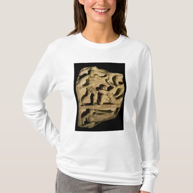 Camiseta Alivio que representa un samnite que derrota un (Anverso)