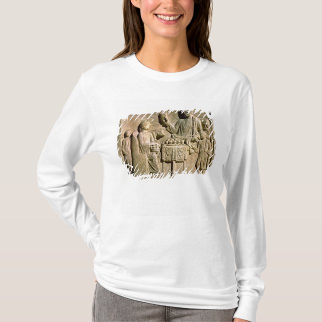 Camiseta Alivio que representa una comida de la familia (Anverso)