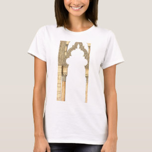 Camiseta Aljaferia. Palacio islámico. Arcos. Zaragoza