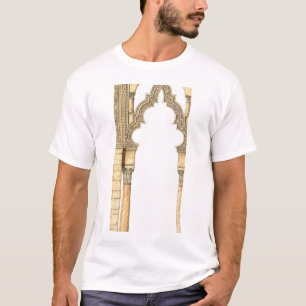 Camiseta Aljaferia. Palacio islámico. Arcos. Zaragoza