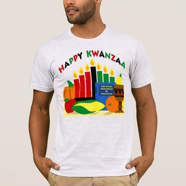 CAMISETA ALKEBULAN - AJUSTE DE KWANZAA (Anverso)