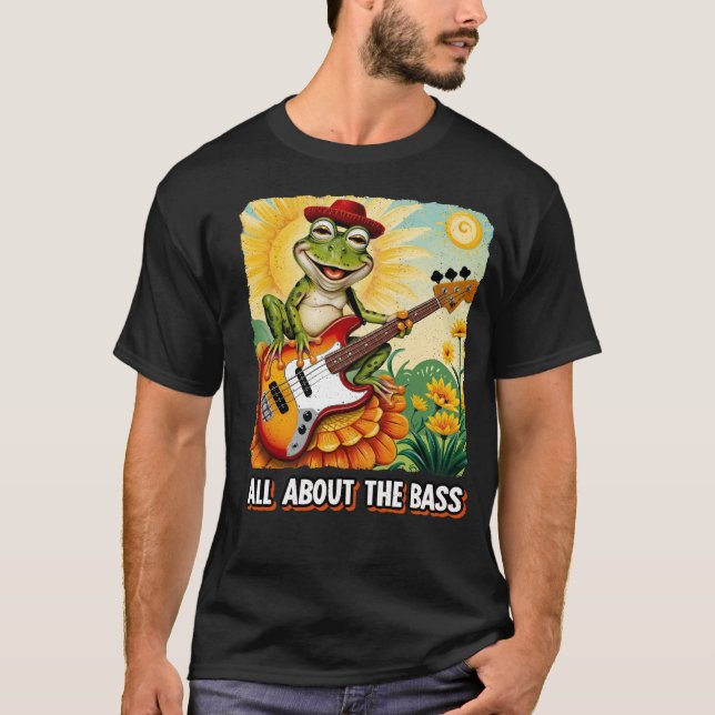 Camiseta AlL ABOUT THE BASS (Anverso)