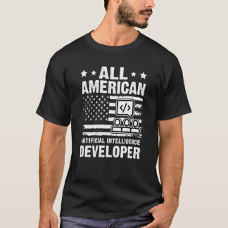 Camiseta All American Artificial Intelligence Developer