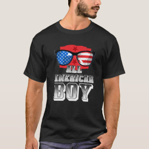 Camiseta All American Boy 4 de Julio Boys Sunglass