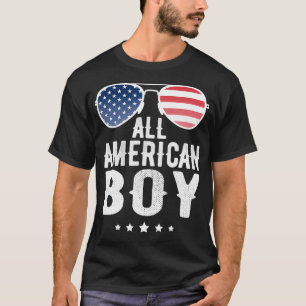 Camiseta All American Boy 4 de julio Orgullo Patriótico de