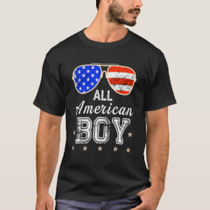 Camiseta All American Boy 4 Of July Niños Gafas De Sol