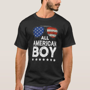 Camiseta All American Boy 4 of July Niños gafas de sol