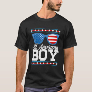 Camiseta All American Boy 4 Of July Niños Gafas De Sol