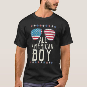 Camiseta All American Boy 4 Of July Niños Gafas De Sol