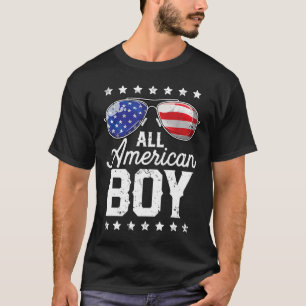 Camiseta All American Boy 4 of July Niños gafas de sol