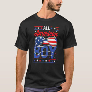 Camiseta All American Boy 4 Of July Niños Gafas De Sol