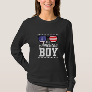 Camiseta All American Boy 4 Of July Niños Gafas De Sol